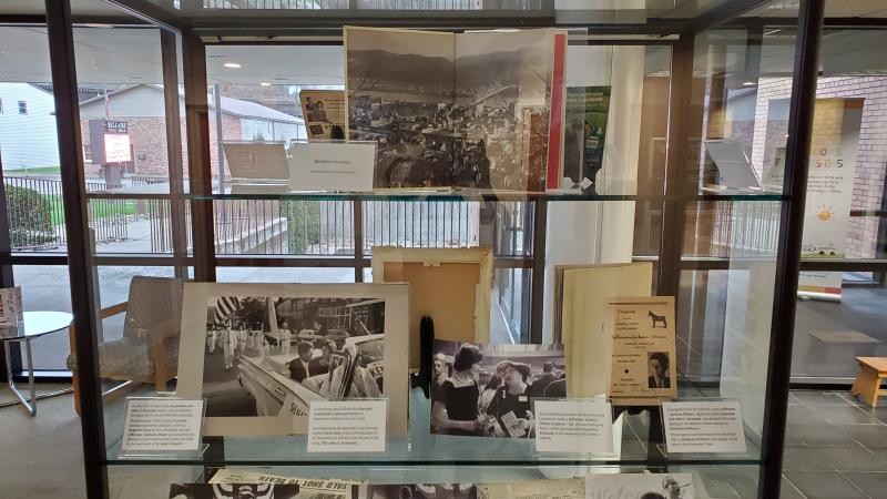 JFK exhibit on display at the Bellaire Public Library